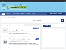 Tablet Screenshot of guiafacillagos.com.br